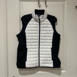Eddie Bauer Black and White Women's Vest